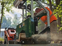 Custom sawmilling