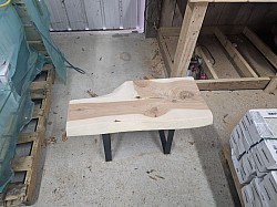 Cedar bench