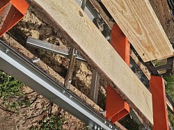 Shelving or stair treads